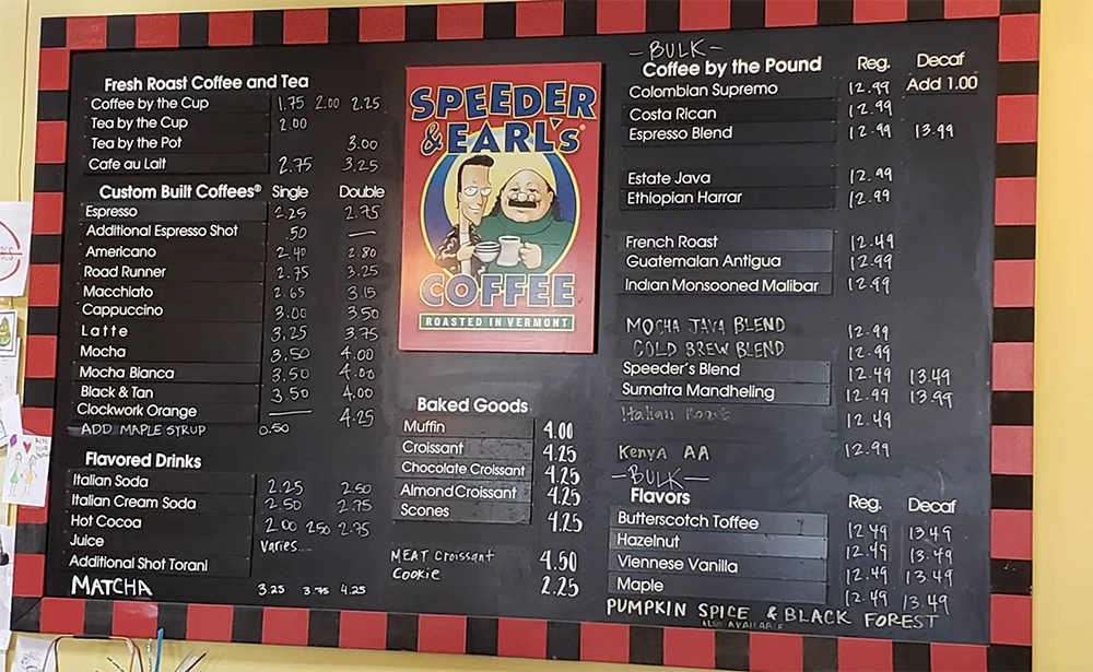 Speeder & Earl’s Coffee